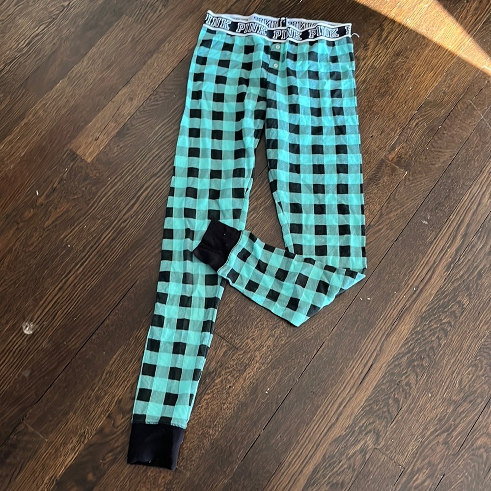 Victoria’s Secret pink pajama pants buffalo print